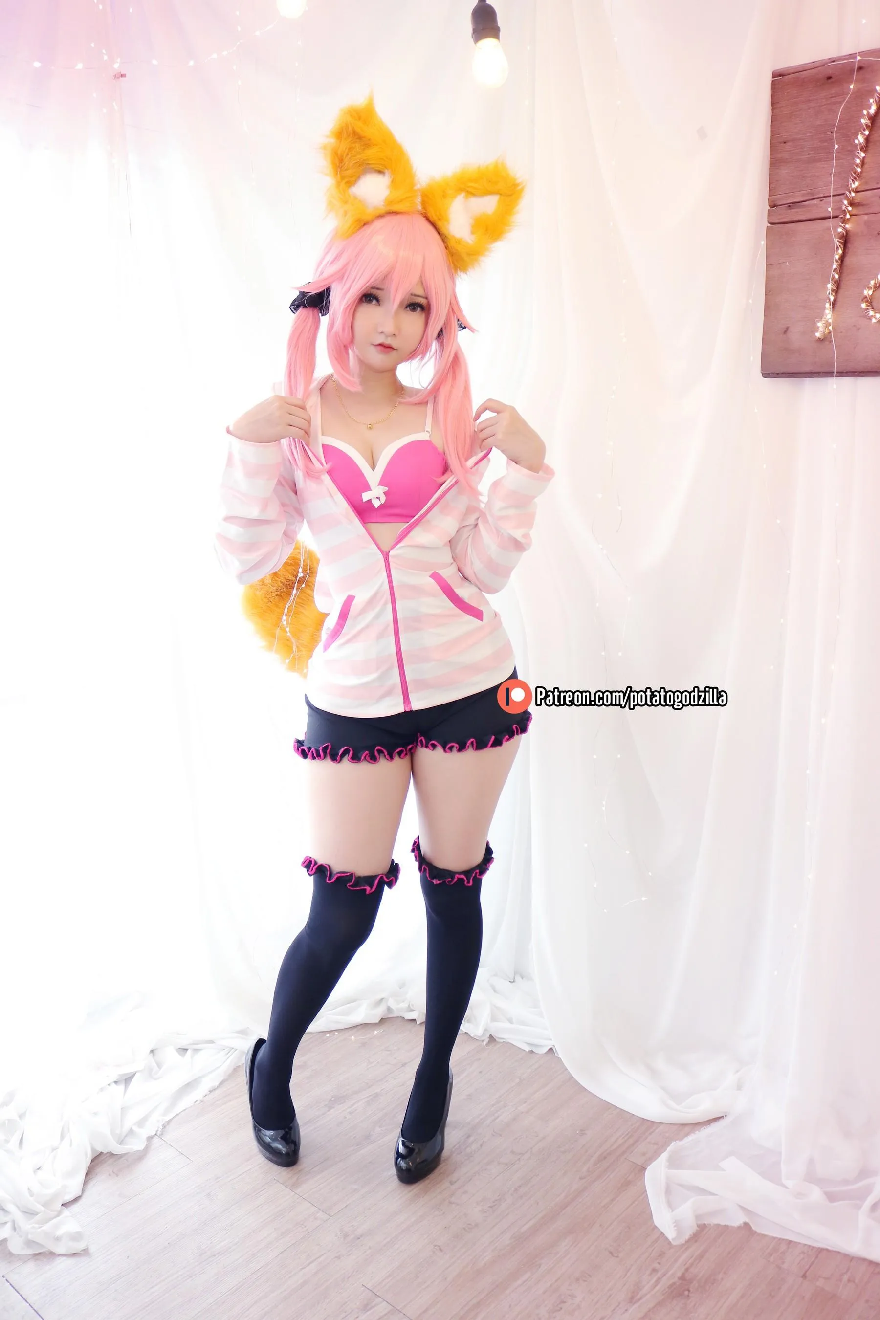 Potato Godzilla – NO.76 Tamamo School Uniform [50P]插图8